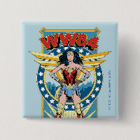 W84 | Insignia de personaje de mujer de historieta