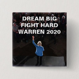 Chapa Cuadrada Warren 2020 - LUCHA GRANDE IDEAL DIFÍCILMENTE