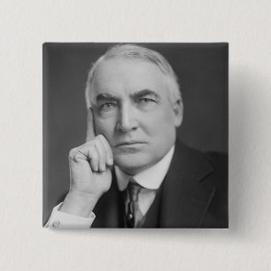 Chapa Cuadrada Warren G. Harding