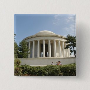 Chapa Cuadrada Washington, DC. Monumento a Thomas Jefferson