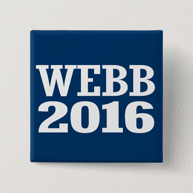 CHAPA CUADRADA WEBB 2016 (Anverso)