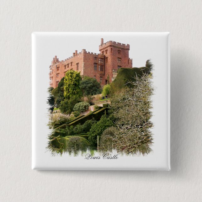 CHAPA CUADRADA WELSH CASTLES (Anverso)