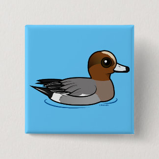 Chapa Cuadrada Wigeon del eurasiático de Birdorable
