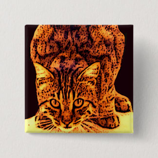 CHAPA CUADRADA WILD CAT KITTEN