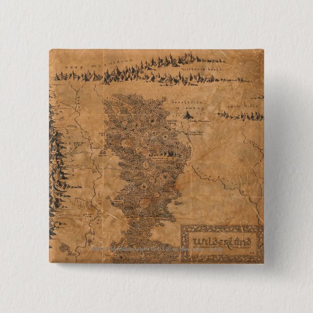 Chapa Cuadrada Wilderland (Anverso)