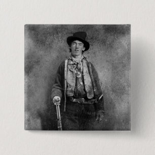 Chapa Cuadrada William H. Bonney, Billy Kid Forajido del Viejo Oe