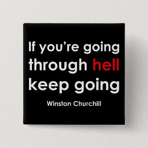 Chapa Cuadrada Winston Churchill