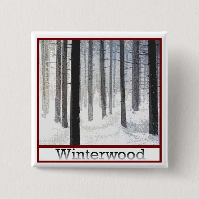 Chapa Cuadrada Winterwood Woodlot (Anverso)
