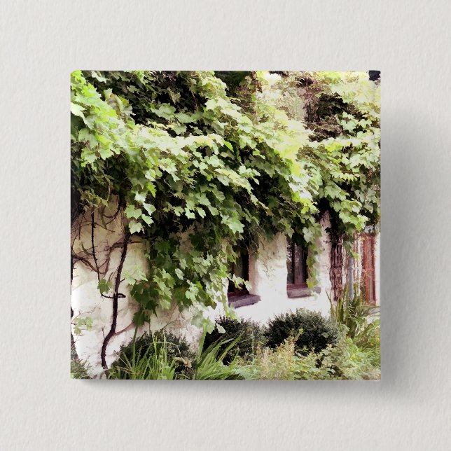 CHAPA CUADRADA WISTERIA COTTAGE (Anverso)