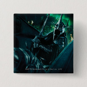 Chapa Cuadrada Witchking con la espada