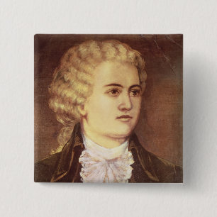 Chapa Cuadrada Wolfgang Amadeus Mozart durante su estancia