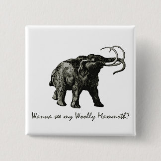 Chapa Cuadrada Wooley Mammoth Pin