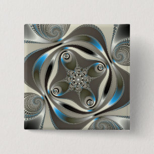 Chapa Cuadrada xChrome - Fractal