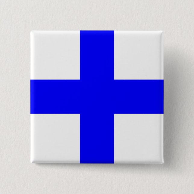 CHAPA CUADRADA XRAY BLUE CROSS (Anverso)