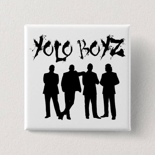 CHAPA CUADRADA YOLO BOYZ (Anverso)
