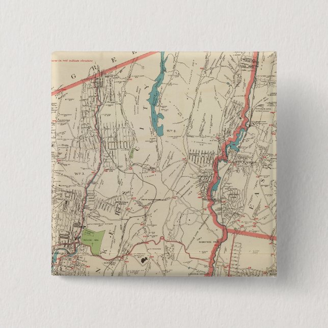 Chapa Cuadrada Yonkers, Mt Vernon, ciudades de Eastchester (Anverso)