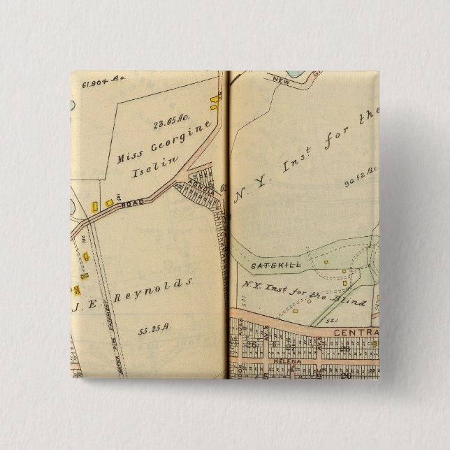 Chapa Cuadrada Yonkers, Nueva York 2 (Anverso)