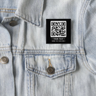 Chapa Cuadrada Your Business QR Code