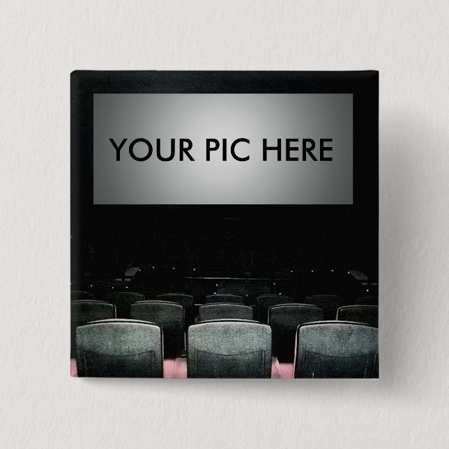 Chapa Cuadrada Your Life at the Movies (Anverso)