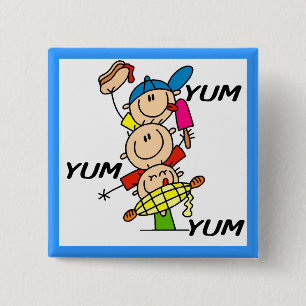 Chapa Cuadrada Yum Yum Verano