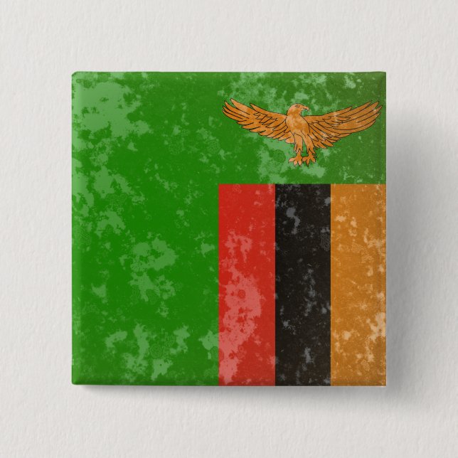Chapa Cuadrada Zambia (Anverso)