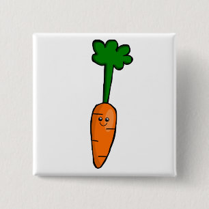 Chapa Cuadrada Zanahoria linda