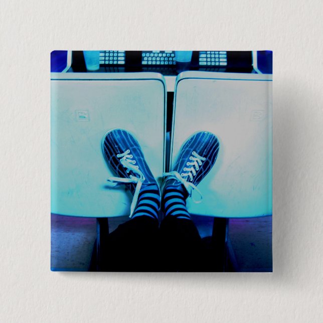 Chapa Cuadrada zapatos de bolos (Anverso)