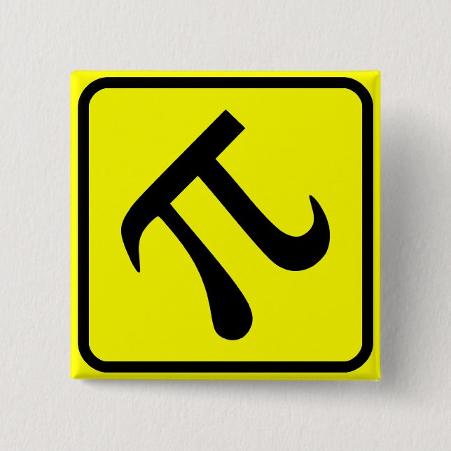 Chapa Cuadrada Zona De Cruce De Pi (Anverso)