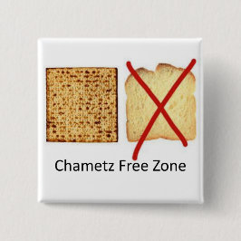 Chapa Cuadrada Zona libre de Chametz