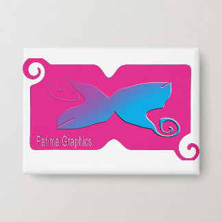 Chapa Custom Fatima Graphics Gradient Pin Button