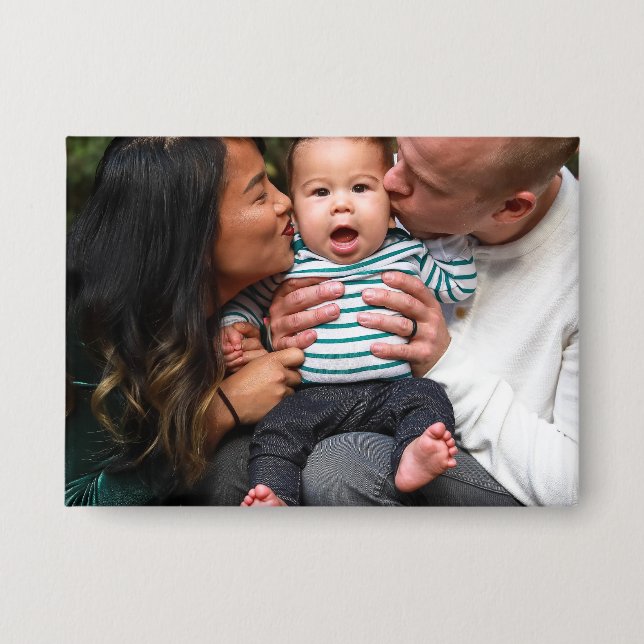 Chapa Custom Photo Personalized Family (Anverso)
