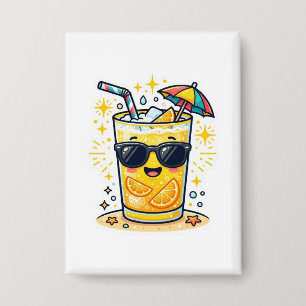 Chapa Cute Kawaii Refrescante Bebida Tropical SungSticke