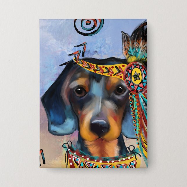 CHAPA DACHSHUND   (Anverso)