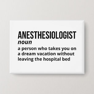 Chapa Definición de anestesiólogo - Humor médico