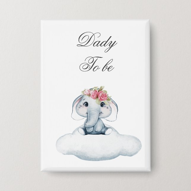 Chapa Días soñados con Rosie the Elephant. (Anverso)