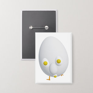 Chapa Diseño lindo de personaje de huevo peculiar de RG