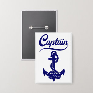 Chapa Diseño Náutico Ancla Barco de Vela Capitán