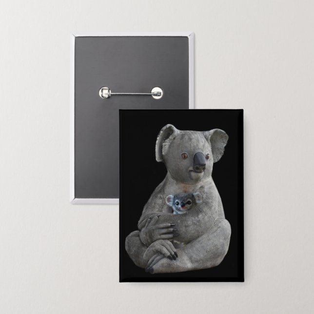 Chapa El abrazo de una madre (Anverso/Reverso)