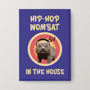 Chapa El divertido hip-hop Wombat en la casa