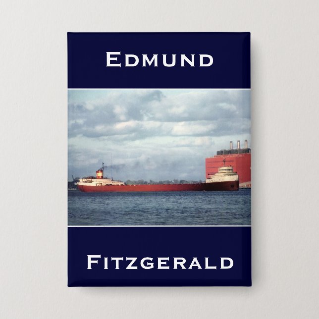Chapa El Edmund Fitzgerald (Anverso)