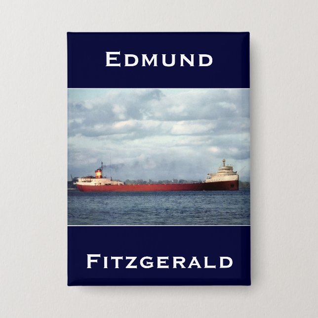 Chapa El Edmund Fitzgerald (Anverso)