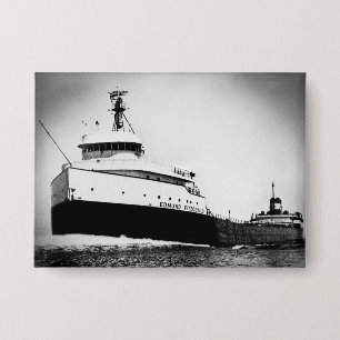 Chapa El Edmund Fitzgerald Vintage Great Lakes Ship