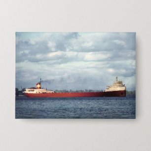 Chapa El Edmund Fitzgerald Vintage Great Lakes Ship