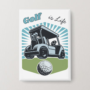 Chapa El golf es vida