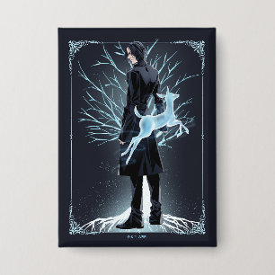 Chapa El Patronus Cierva de Severus Snape