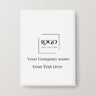 Chapa Elegante plantilla de tu logo personalizada