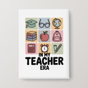 Chapa En Mi Era de Maestra Vida de Maestra de Jardín de 