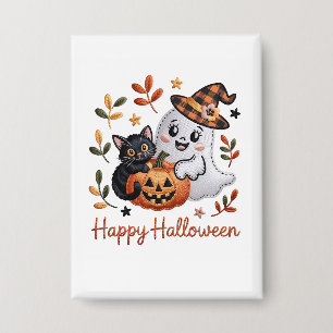 Chapa Encantadora tarjeta de saludo de Halloween - Embr