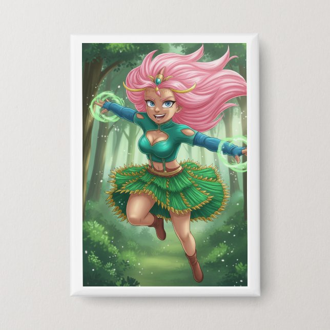 Chapa Enchanted Forest Sprint – Anime Fantasy Character  (Anverso)