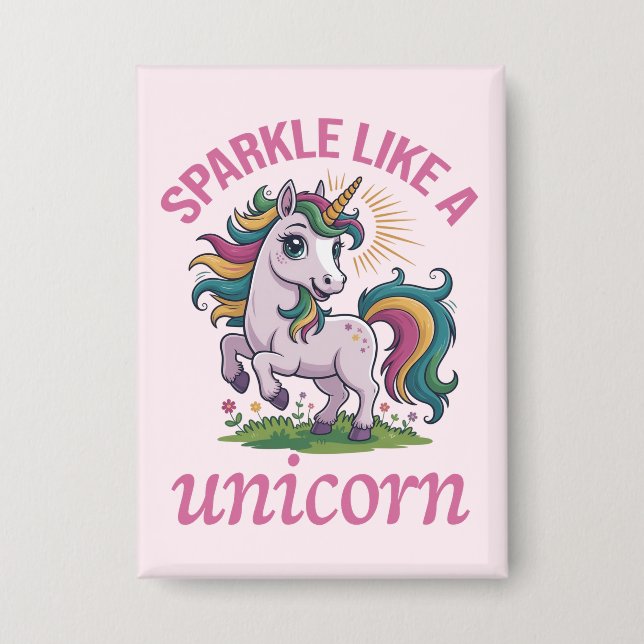 Chapa Espuma como unicornio (Anverso)
